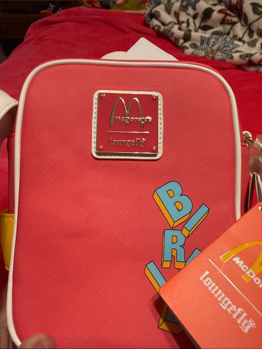 Loungefly McDonalds Birdie Character Crossbody Bag